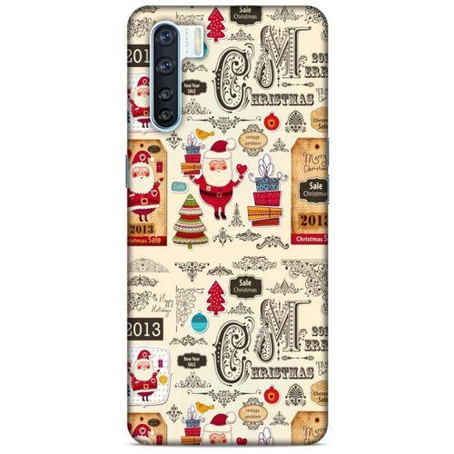 Retro (44) Desen Tough Armor Kılıf Renkli Oppo A91 Kılıf
