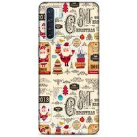 Retro (44) Desen Tough Armor Kılıf Renkli Oppo A91 Kılıf