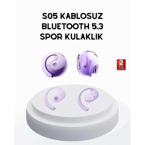 S05 Bluetooth 5.3 Kulaklık Ipx4 Su Geçirmez Hızlı Eşleşme Güçlü Stereo Ses