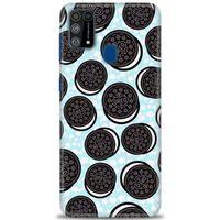 Samsung Galaxy M31 Kılıf HD Baskılı Kılıf - Oreo + Tam Ekran Koruyucu