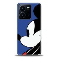 Vivo Y35 Kılıf HD Baskılı Kılıf - Micky Mouse + Tam Ekran Koruyucu