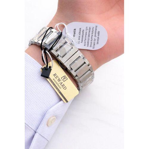 Reward Otomatik İç Fonksiyonlar Aktif 50 Mt Suya Dayanıklı Çelik Kordn Erkek Kol Saati VS.BLKT.0865