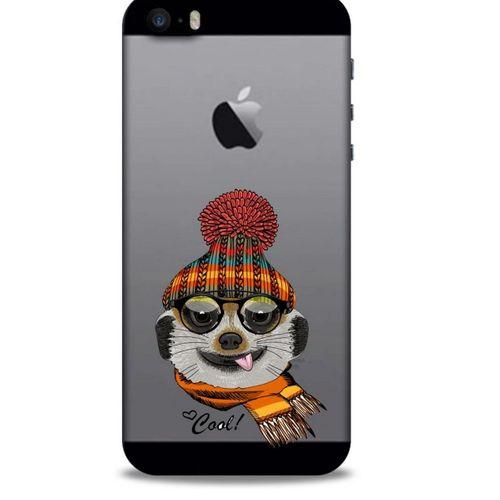 Zoologix (98) Apple Iphone 5 Şeffaf Kılıf Silikon Desenli