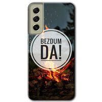 Samsung Galaxy S21 FE Kılıf Baskılı Kapak - Bezdum Da +Tam Ekran Koruyucu