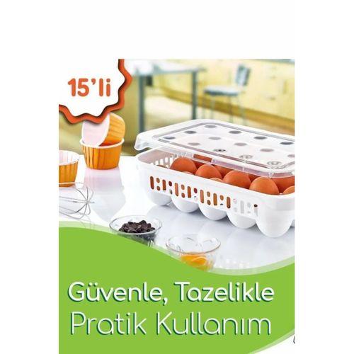 15 Bölmeli Yumurta Kabı Royaleks-AK680