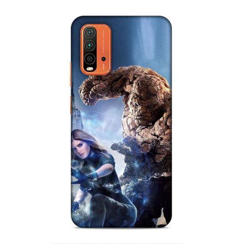 Xiaomi Redmi Note 9 4g Uyumlu Kılıf BMovie (47) Crystal Flex Kılıf Fantastik Dörtlü