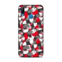 Huawei P20 Lite Uyumlu Kılıf Romans (38) Neo Hybrid Kılıf Kırmızı Gri