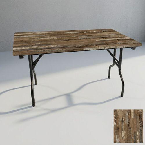 Dockers Banket Katlanır Masa (Werzalit, Allzalit. Vermodin Tabla 80x140) - Maracaibo