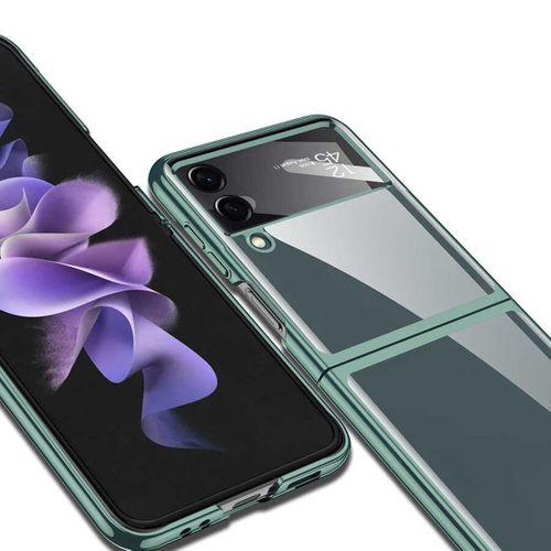 Galaxy Z Flip 4 Kılıf Zore Kıpta Lensli Kapak
