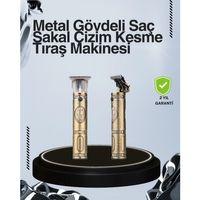Kompakt Tasarımlı, Uzun Pil Ömürlü Saç Sakal Kesme Makinesi