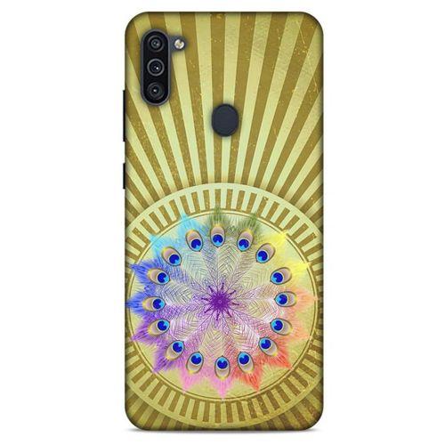 Samsung Galaxy M11 Kılıf Desenli Özel Seri Tüyler (27) Tasarımlı Kılıf