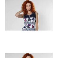 Berrak Kadın Kız Baskılı Denim Takım 2468