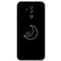 Huawei Mate 20 Lite Kılıf HD Desen Baskılı Arka Kapak - İyi Geceler + Kırılmaz Cam