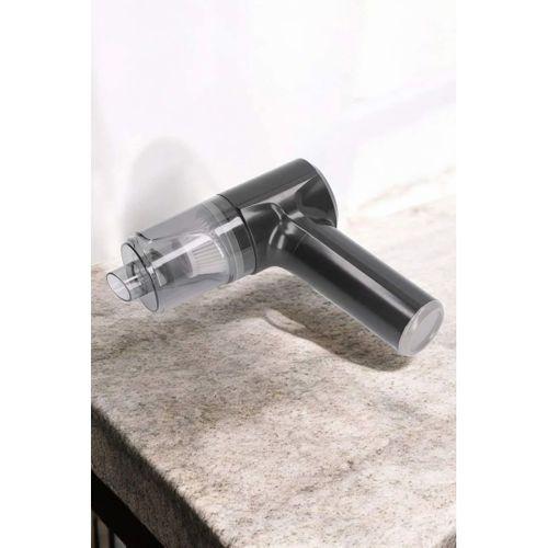 Üflemeli Güçlü Vakumlu Ev Ofis Araç Süpürgesi El Süpürgesi Şarjlı