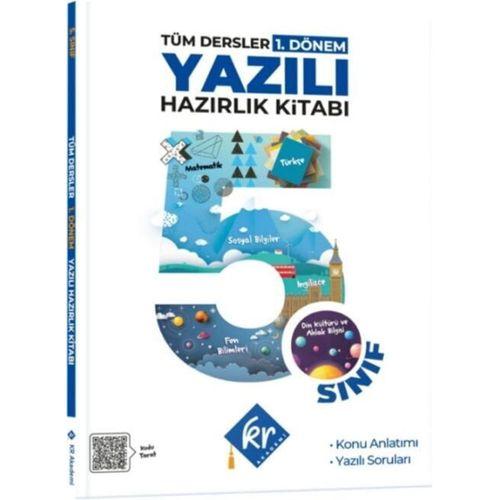 5. Sınıf Tüm Dersler 1. Dönem Yazılı Hazırlık Kitabı KR Akademi