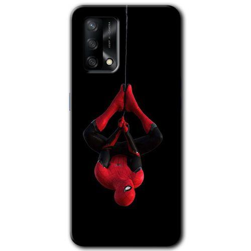Oppo A54 Kılıf HD Desen Baskılı Arka Kapak - Örümcek Adam + Kırılmaz Cam