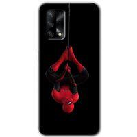 Oppo A54 Kılıf HD Desen Baskılı Arka Kapak - Örümcek Adam + Kırılmaz Cam