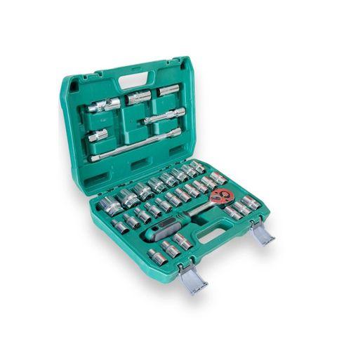 32 Parça Profesyonel Lokma Takımı 1 2 Cr-v Çeliği  32 Parça