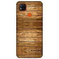 Lopard Xiaomi Redmi 9C Uyumlu Kılıf Wood'X (16) Kalın Kılıf Desenli