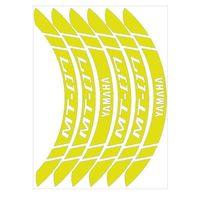 YAMAHA Yamaha Florasan Sarı Geniş Mt-07 Uyumlu 1 Set Jant Şeridi