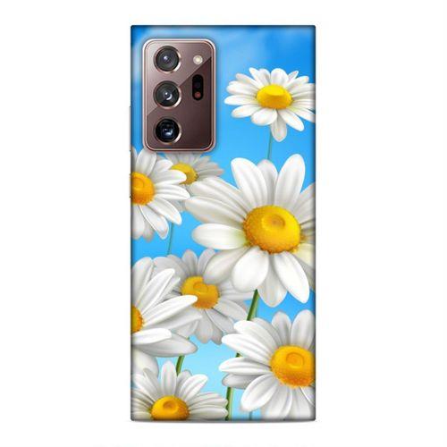 Samsung Galaxy Note 20 Ultra Kılıf Papatya Kokulu Arka Kapak Silikon Koruma Full Koruyucu
