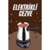 Çelik Kahve Makinesi Cezve 800 Watt Paslanmaz Çelik Türk Kahvesi Makinesi
