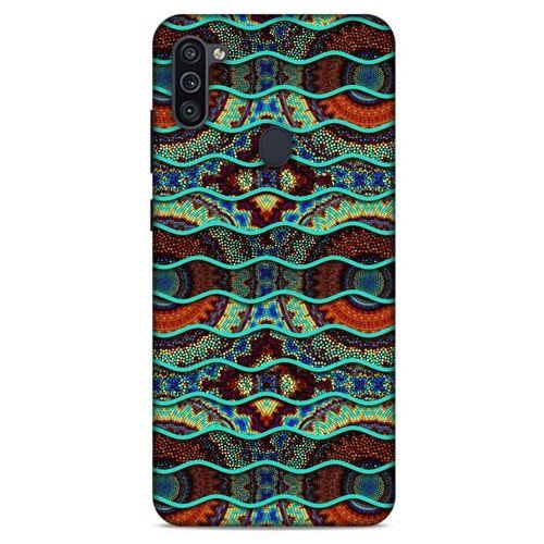 Samsung Galaxy M11 Kılıf Baskılı Özel Seri Taşlı (38) Neo Hybrid Kılıf