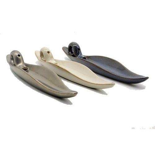 Kayık Form Seramik Tütsülük