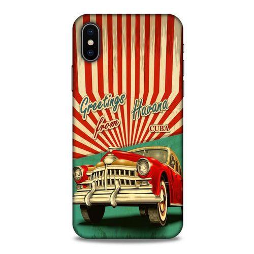 Retro (12) Desen Koruyucu Silikon Renkli Apple Iphone X Kılıf