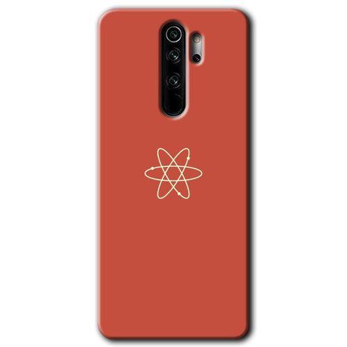 MRCİLETİSİM Xiaomi Redmi Note 8 Pro Kılıf Baskılı Kapak - Atom + 5D Tam Kaplayan Cam