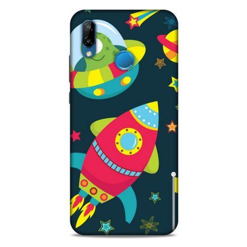 Huawei P20 Lite Uyumlu Kılıf Yeşil Delisi (49) Ultra Silikon Kılıf Asker yeşili