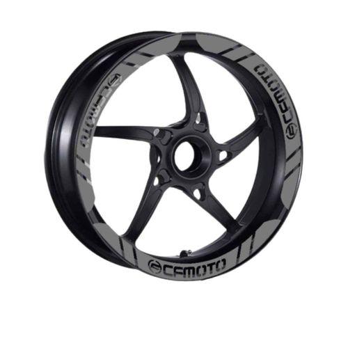 CF MOTO Cf Moto Uyumlu Siyah 1 Set Jant Şeridi