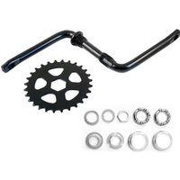 Aynakol Amerikan 28T 114mm Siyah