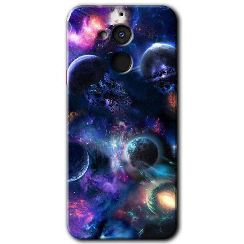 GM 8 Kılıf HD Desen Baskılı Arka Kapak - Gezegen Karışımı + Kırılmaz Cam