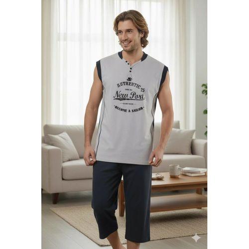 Erkek Kaprili Pijama Takımı 20009