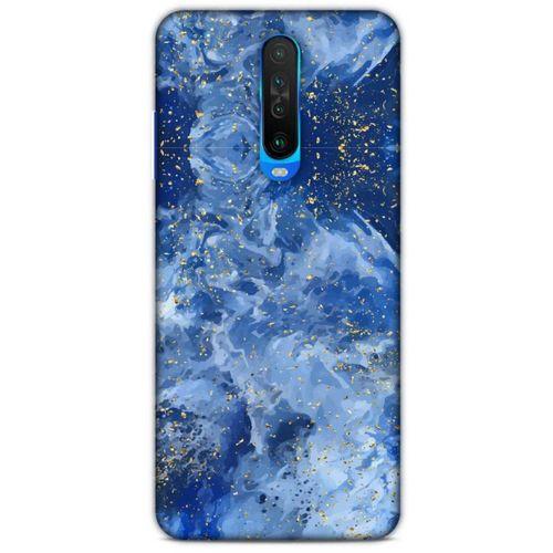 Xiaomi Poco X2 Uyumlu Kılıf Mavi Delisi (9) Kılıf Mürekkep