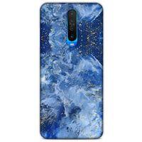 Xiaomi Poco X2 Uyumlu Kılıf Mavi Delisi (9) Kılıf Mürekkep