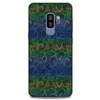 Samsung Galaxy S9 Plus Kılıf Desenli Özel Seri Tüyler (44) Tough Armor Kılıf