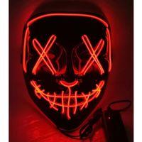 Led Işıklı Turuncu Maske