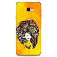 Lopard Samsung Galaxy J4 Plus Uyumlu Kılıf Sürreal Yüzler ♀ (34) Slim Armor Kılıf Desenli