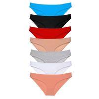 7 Adet Süper Eko Set Likralı Kadın Slip Külot Set 1