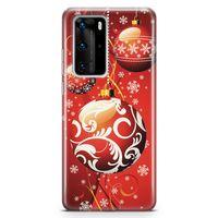 Huawei P40 Pro Kılıf Çin Süsleri Arka Kapak Koruma Desenli Full Koruyucu