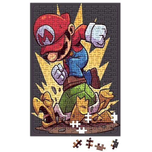 Süper Mario Supermen Puzzle 240 Parça Yapboz