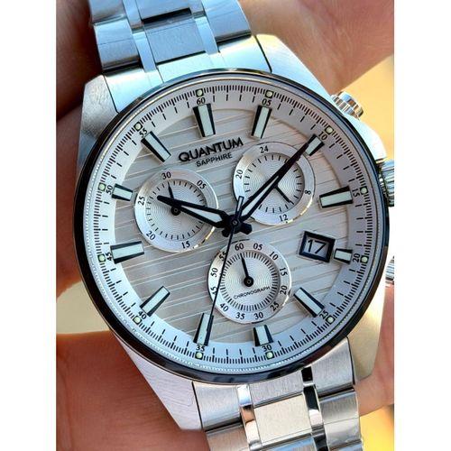 Quantum Sapphire Cam İtalyan Bileklikli 10 Atm Suya Dayanıklı 2 Yıl Garantili Erkek Kol Saati 11.330