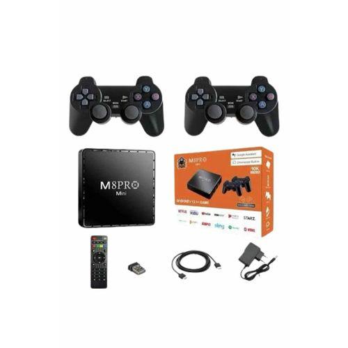 10k Ultra Hd Video Oyun Konsolu Android Tv Box 2.4g Game Stick
