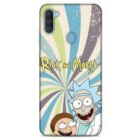 Samsung Galaxy A11 Uyumlu Kılıf Rick And Morty (3) Kapak President Morty