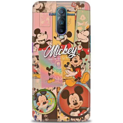 Oppo RX17 Pro Kılıf HD Baskılı Kılıf - I Love Mickey + Tam Ekran Koruyucu