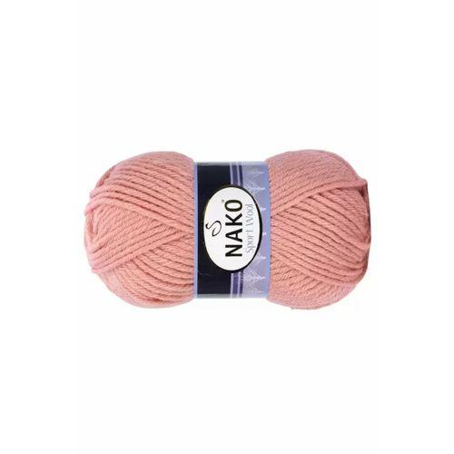 1 Adet Sport Wool Atkı Bere Ceket Yelek Örgü İpi Yünü No: 2807 Bonsai Çiçeği - mudanis