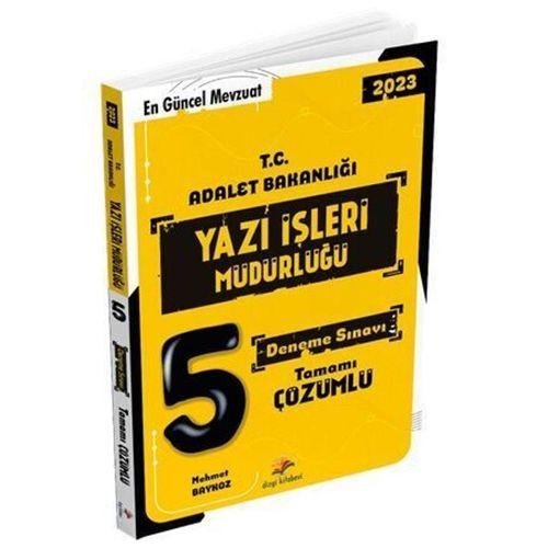 T.C Adalet Bakanlığı Yazı İşleri Müdürlüğü 5 Deneme Dizgi Kitap