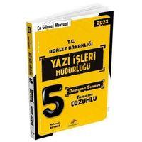 T.C Adalet Bakanlığı Yazı İşleri Müdürlüğü 5 Deneme Dizgi Kitap